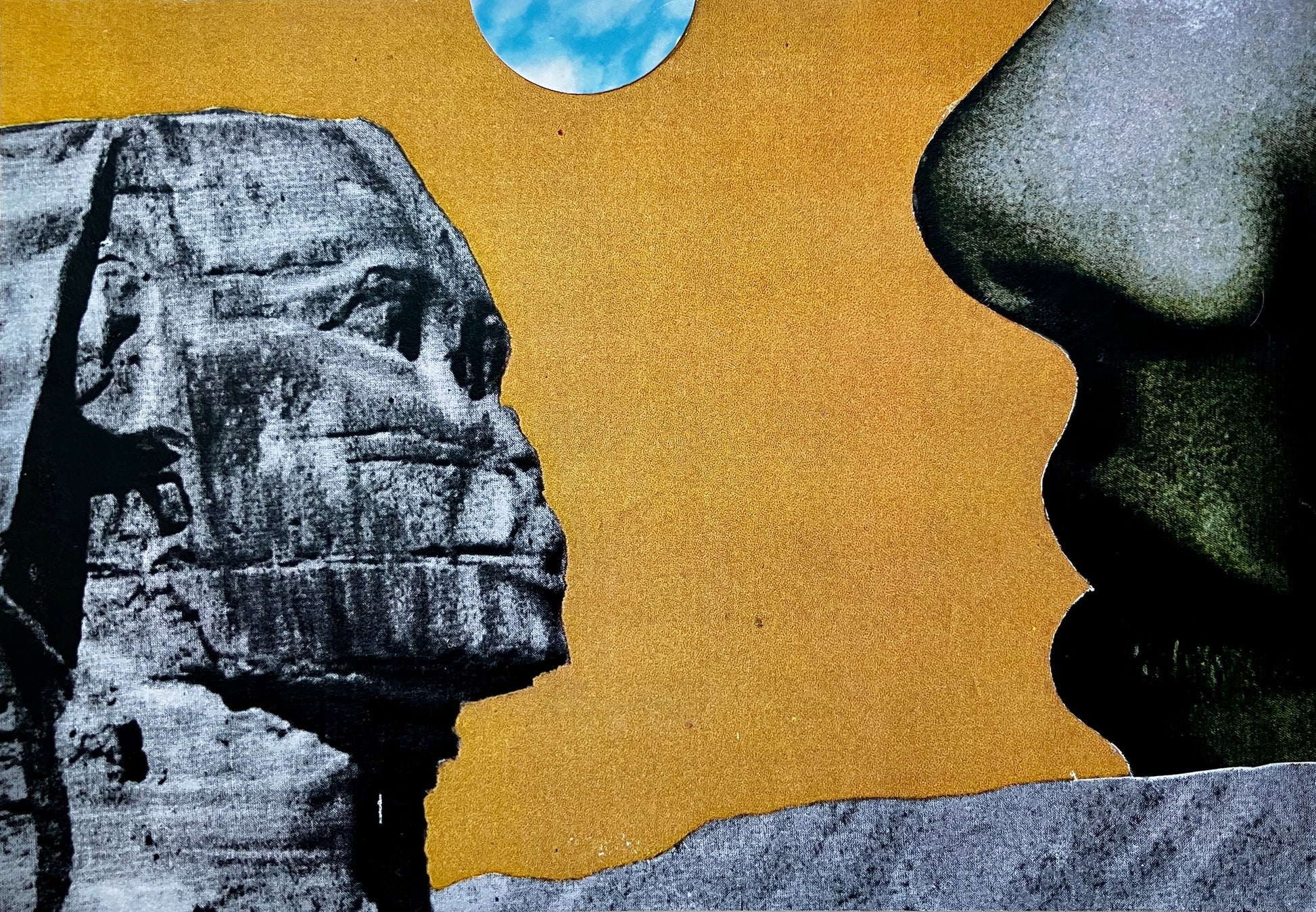 Silvia Kärcher — Correspondances #1 — original postcard artwork