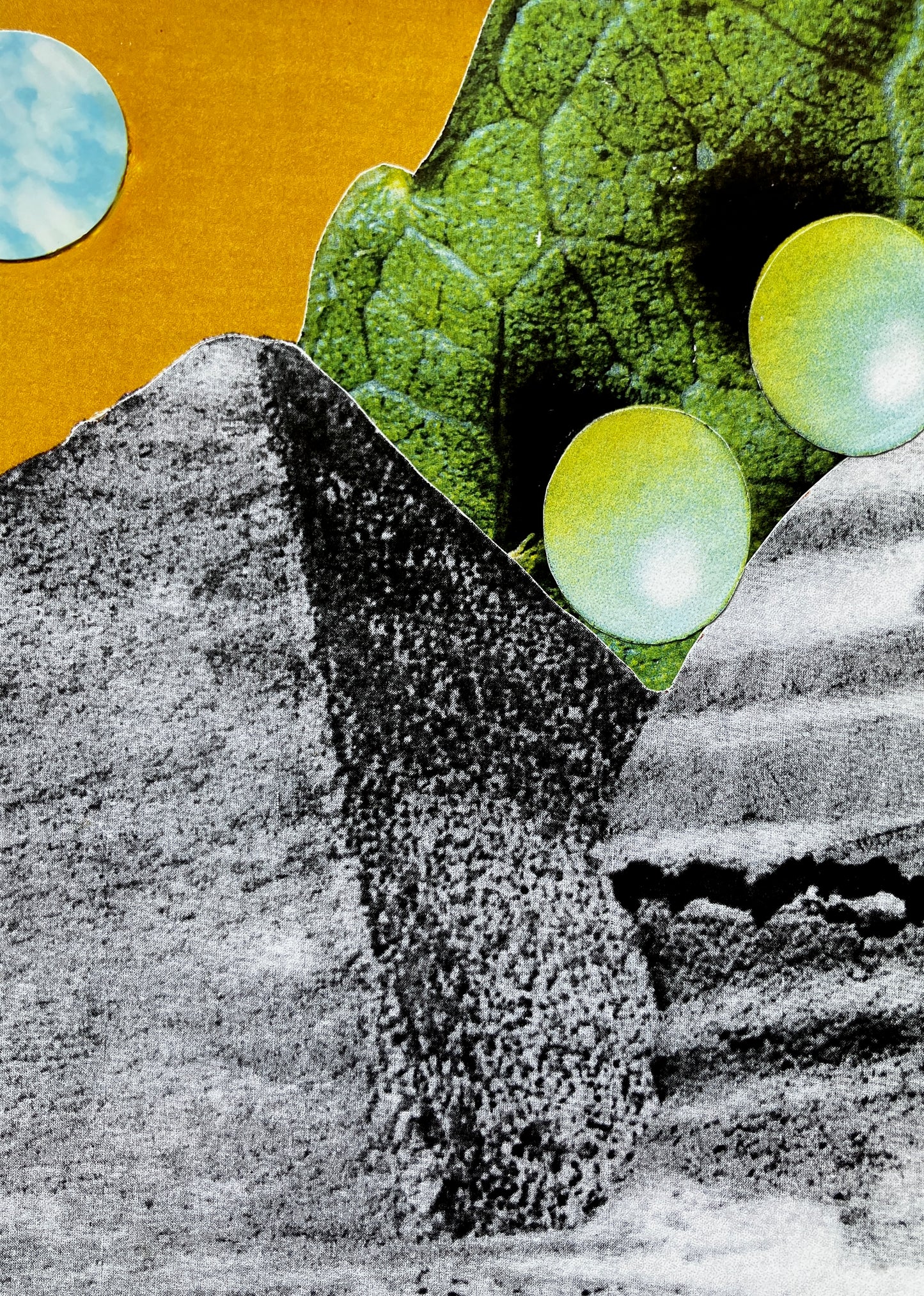 Silvia Kärcher — Correspondances #2 — original postcard artwork