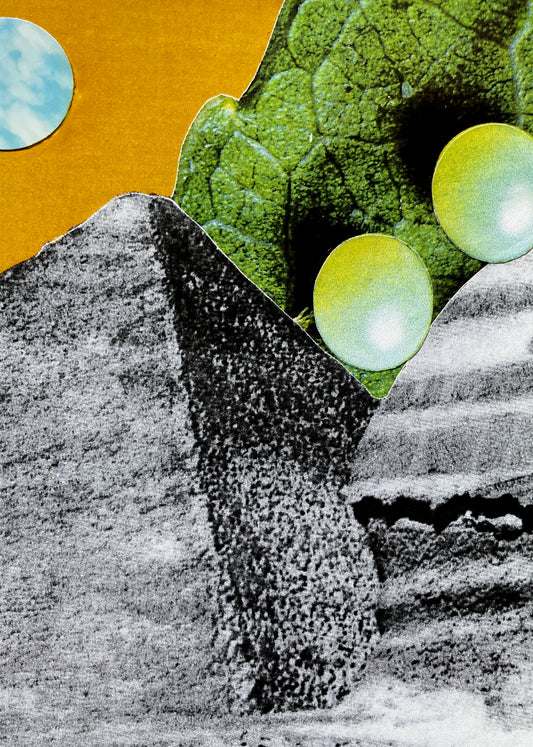 Silvia Kärcher — Correspondances #2 — original postcard artwork