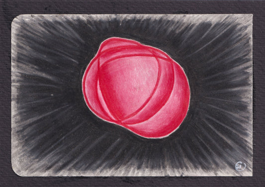 Simon Odermatt — Correspondances #1 — original postcard artwork