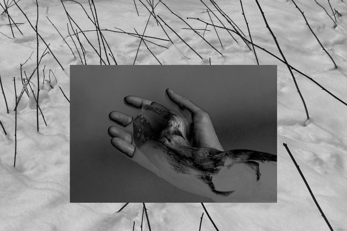 Sonia POIROT — Correspondances #3 — original postcard artwork