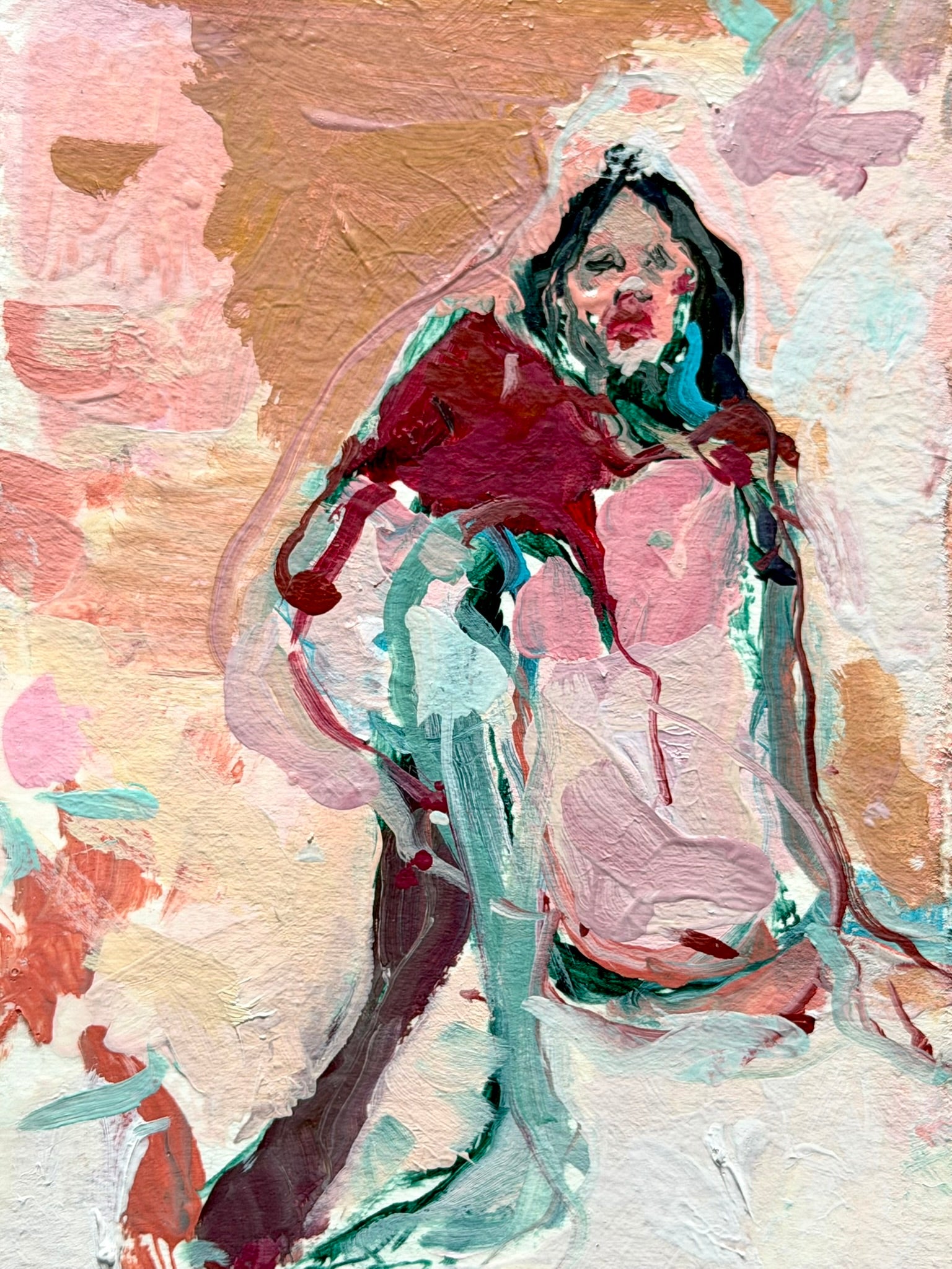 Sonja Navin — Correspondances #1 — original postcard artwork