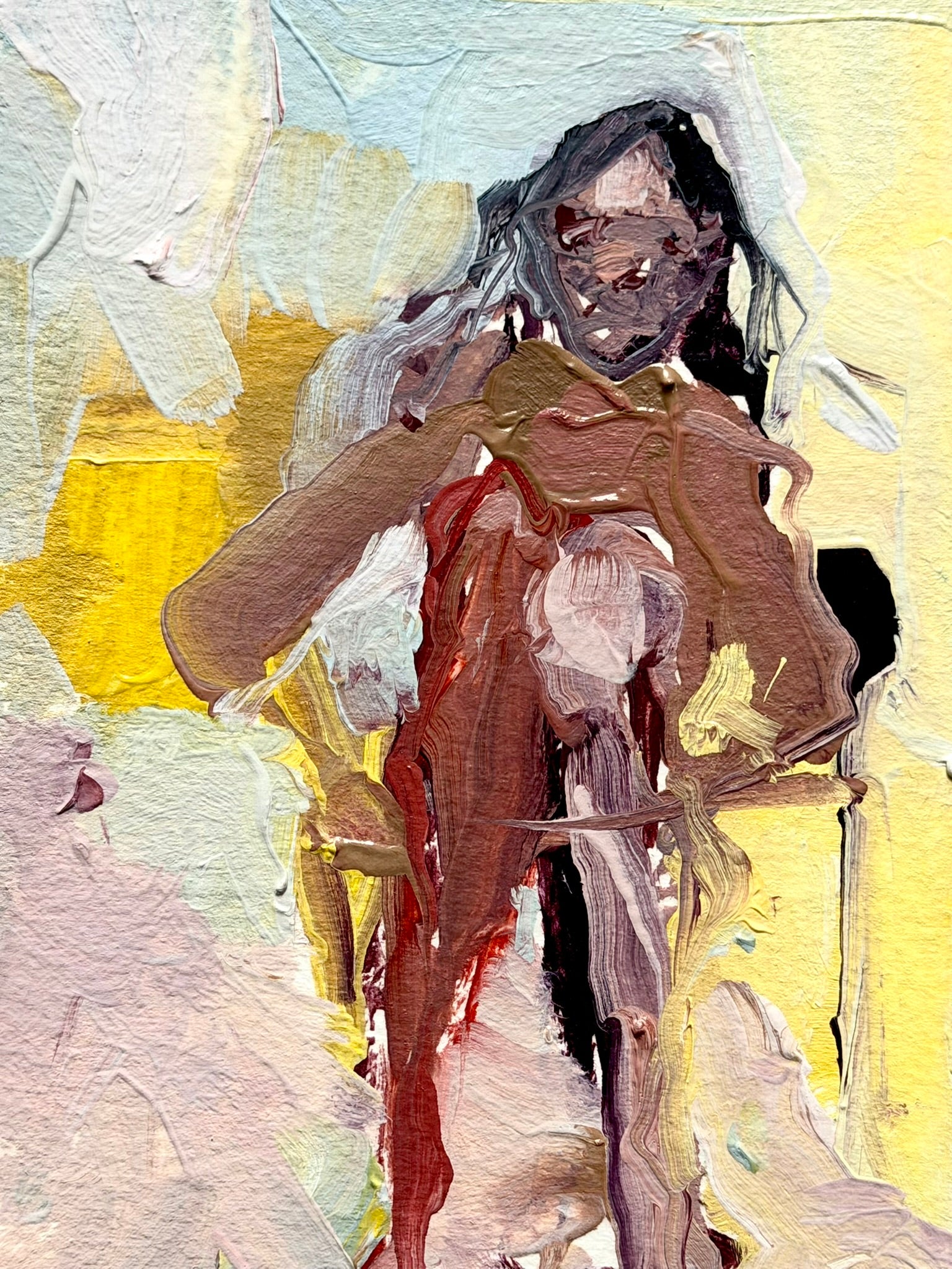 Sonja Navin — Correspondances #2 — original postcard artwork