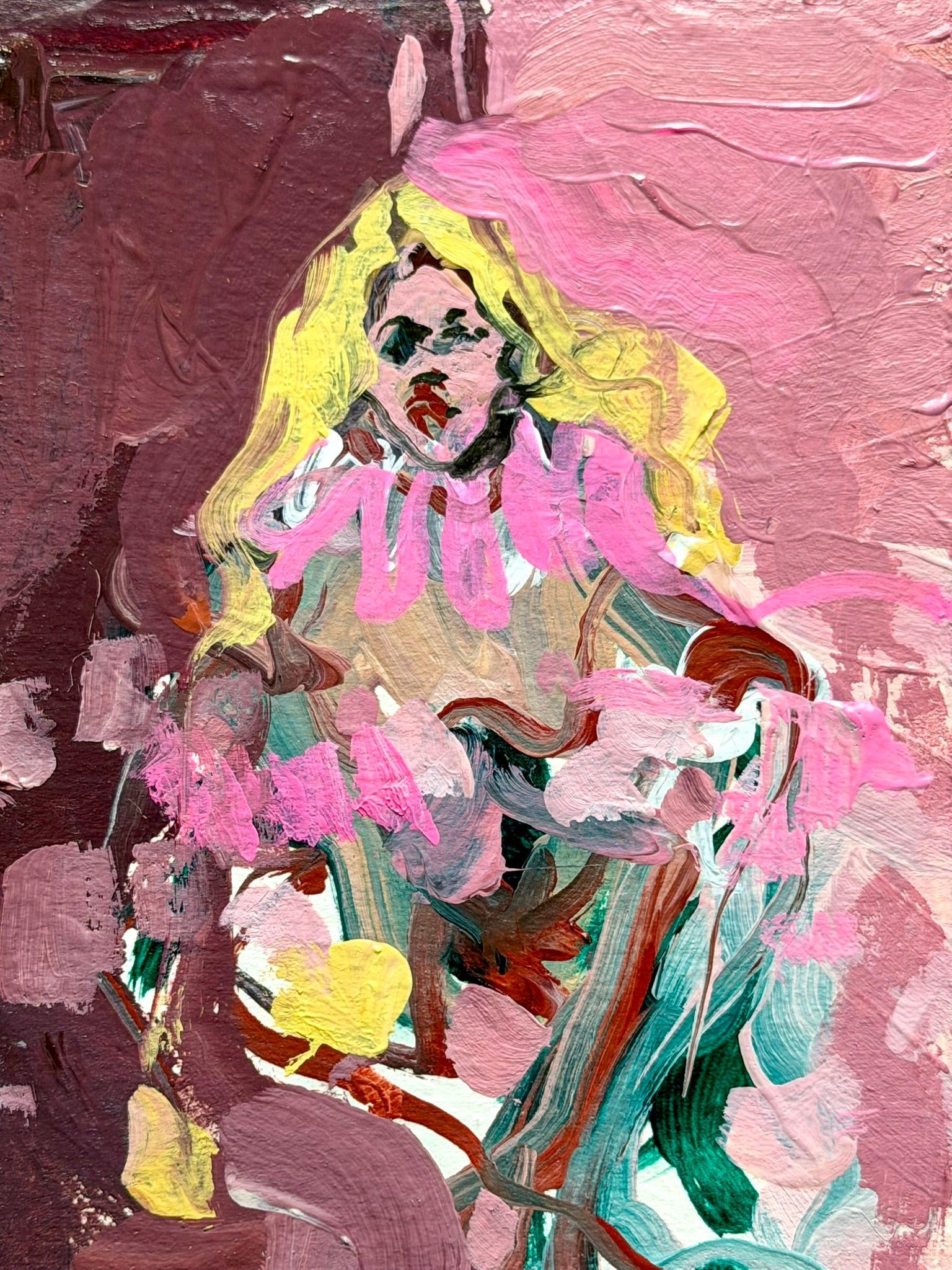 Sonja Navin — Correspondances #3 — original postcard artwork