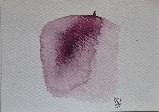 Sophie Canellini — Correspondances #3 — original postcard artwork