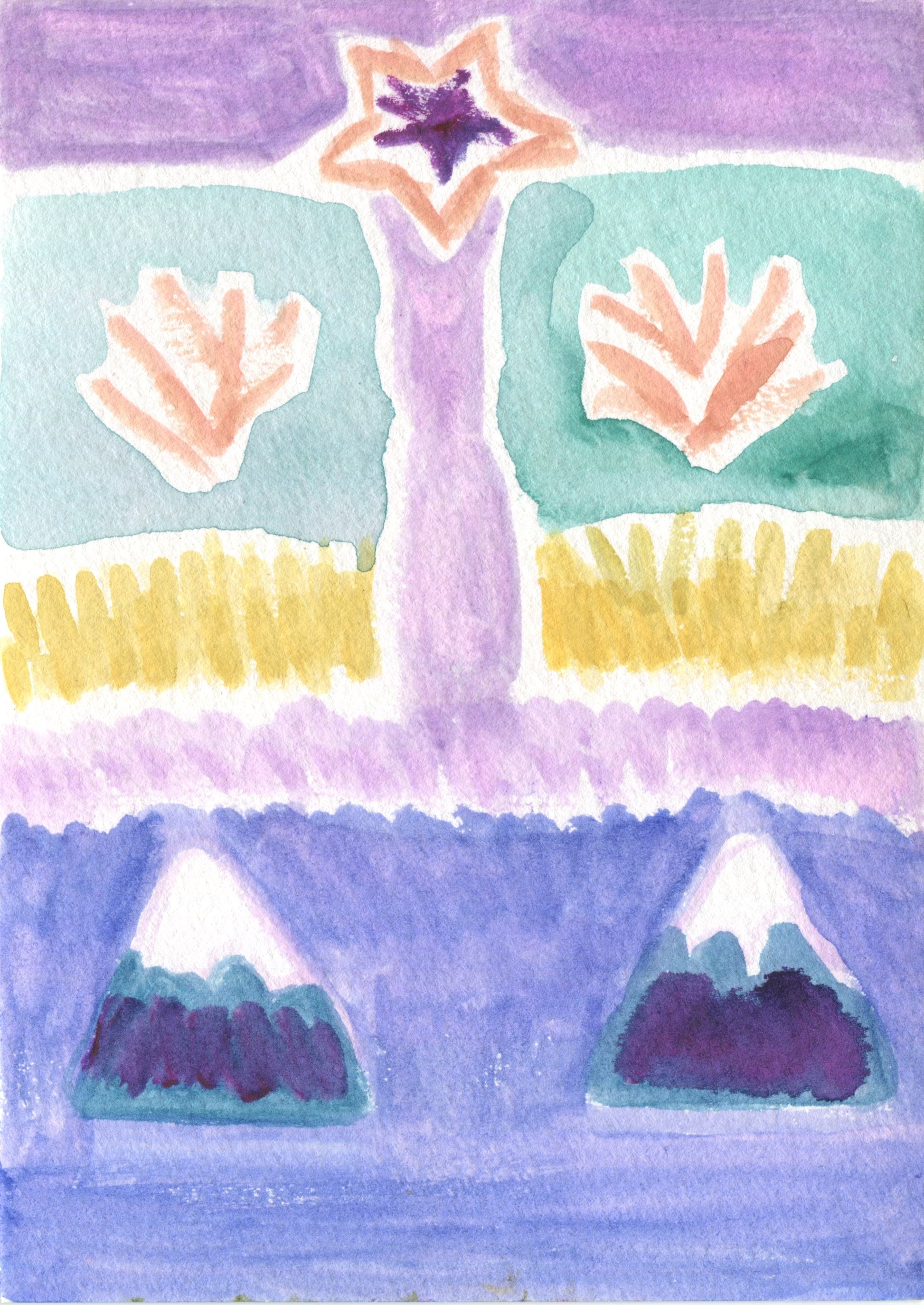 Soraya Hamlaoui — Correspondances #1 — original postcard artwork