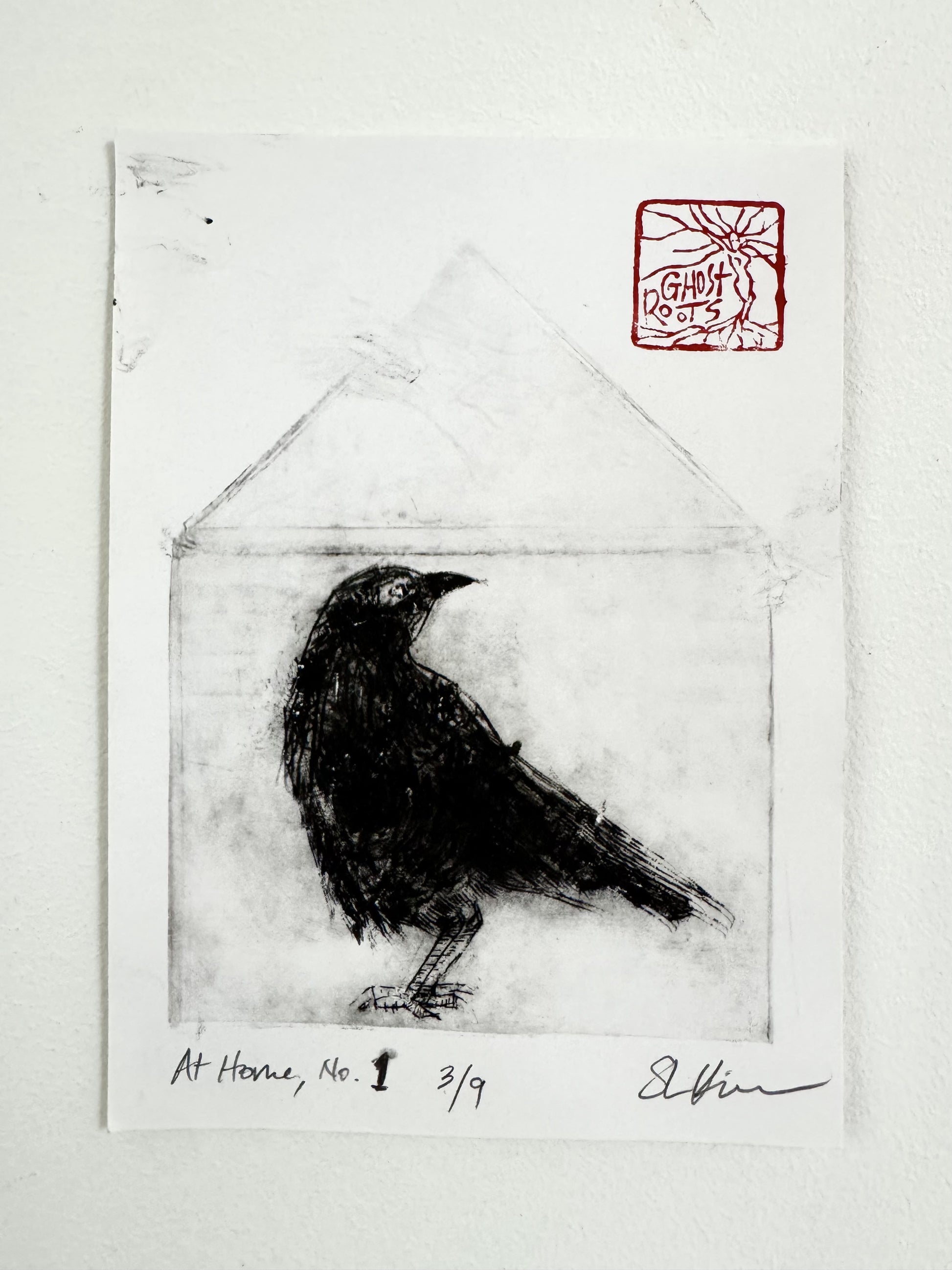 Soyoung L Kim — Correspondances #2 — original postcard artwork
