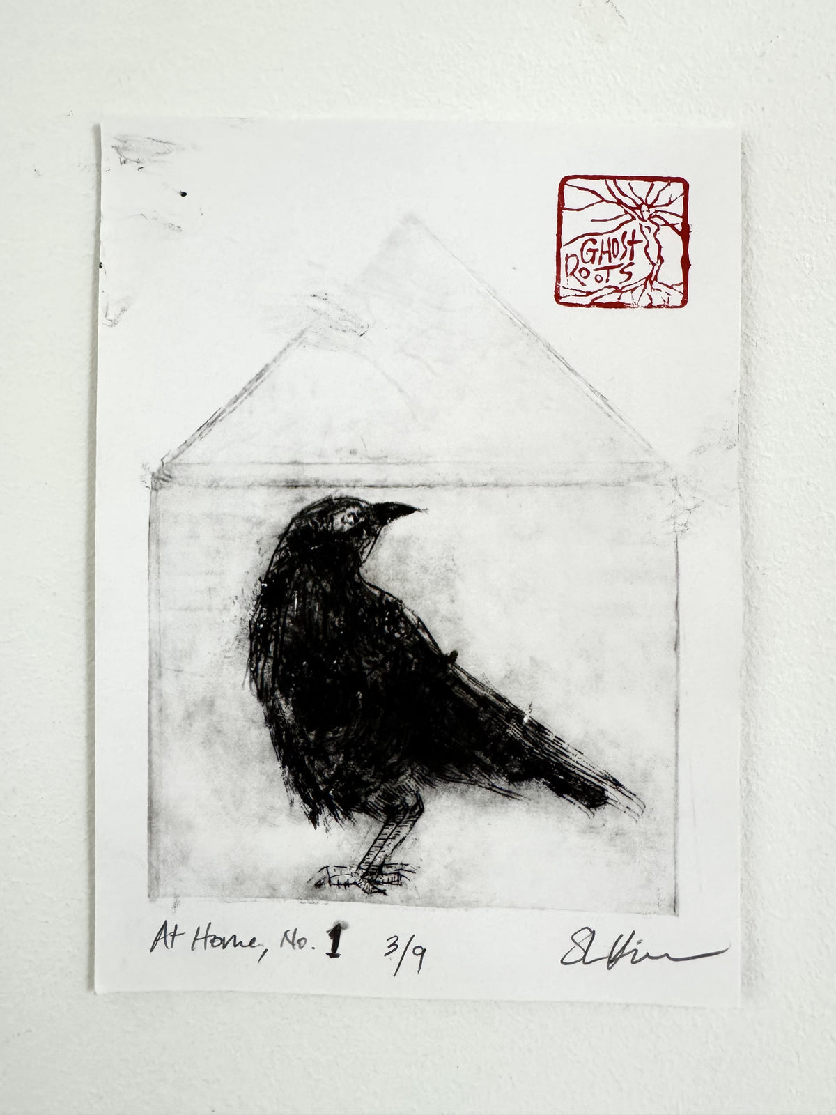 Soyoung L Kim — Correspondances #2 — original postcard artwork