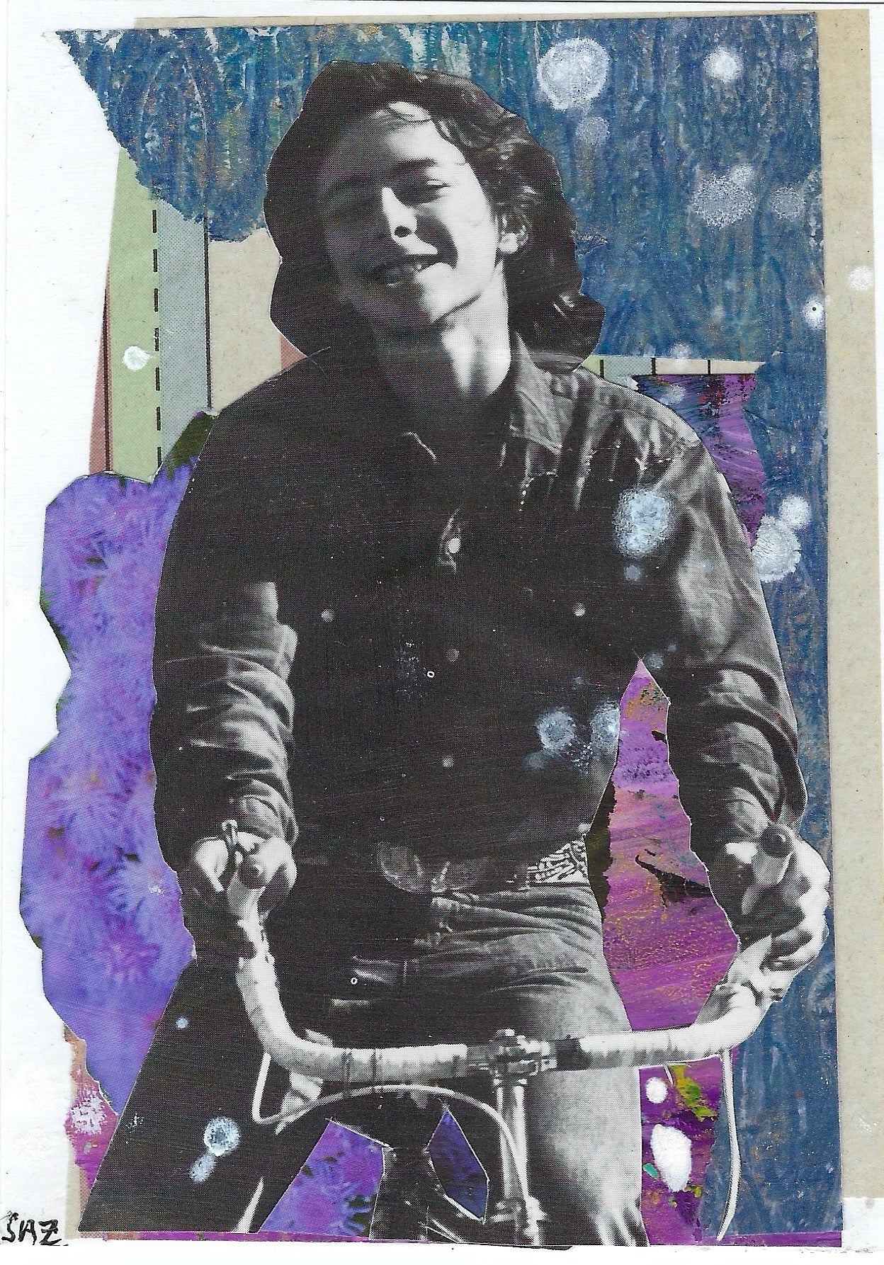 Stacey Zimmerman — Correspondances #1 — original postcard artwork