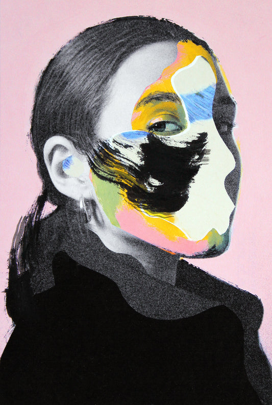 Stefan Gunnesch — Correspondances #1 — original postcard artwork