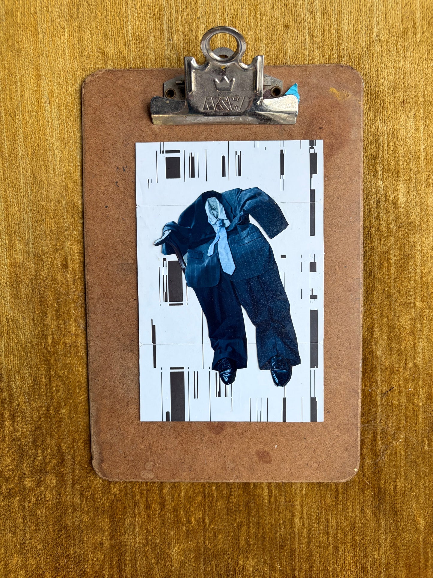 Stephanie Kelsey — Correspondances #2 — original postcard artwork