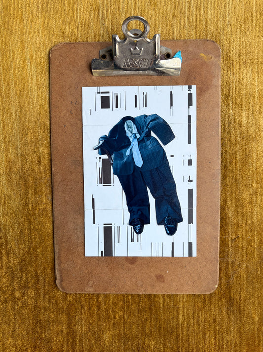 Stephanie Kelsey — Correspondances #2 — original postcard artwork