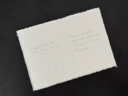 Stephanie Nierstenhoefer — Correspondances #2 — original postcard artwork