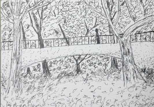 Steve Prentice — Correspondances #2 — original postcard artwork