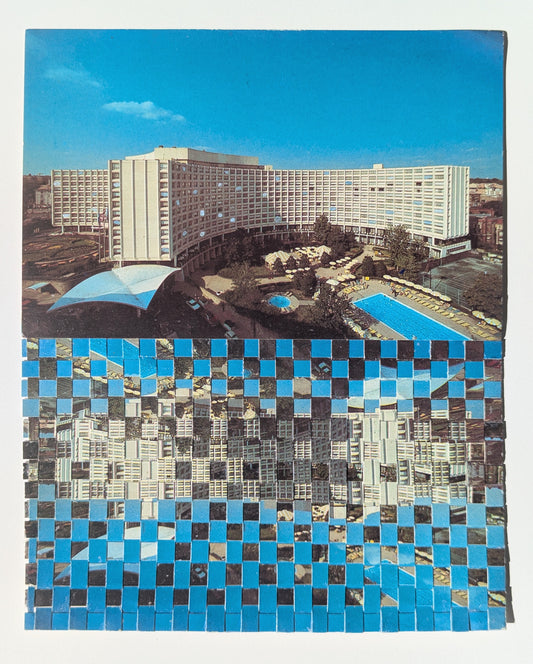 Susan Noble — Correspondances #2 — original postcard artwork