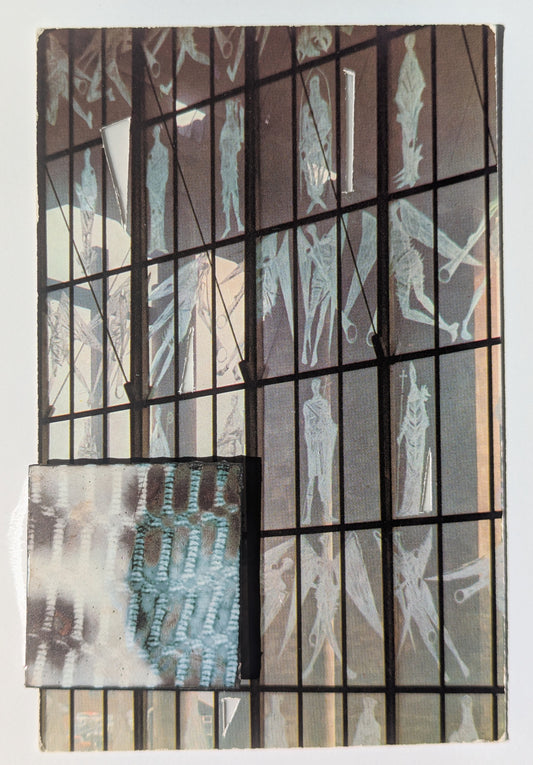 Susan Noble — Correspondances #3 — original postcard artwork