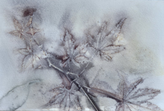 Susan Sarver — Correspondances #3 — original postcard artwork