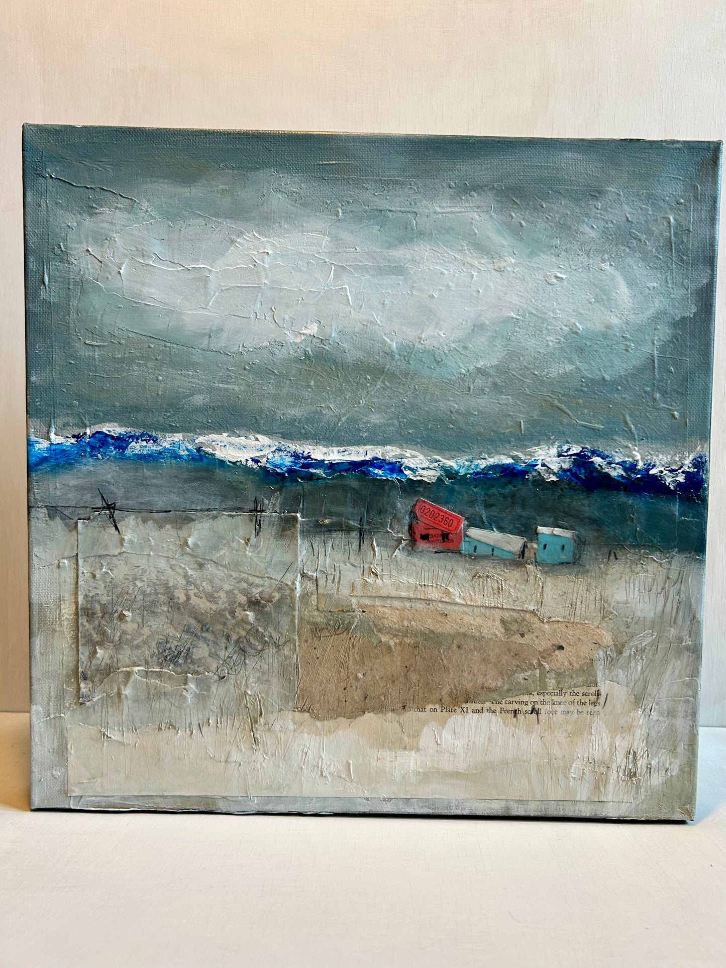 Suzanne Summersgill — Correspondances #1 — original postcard artwork