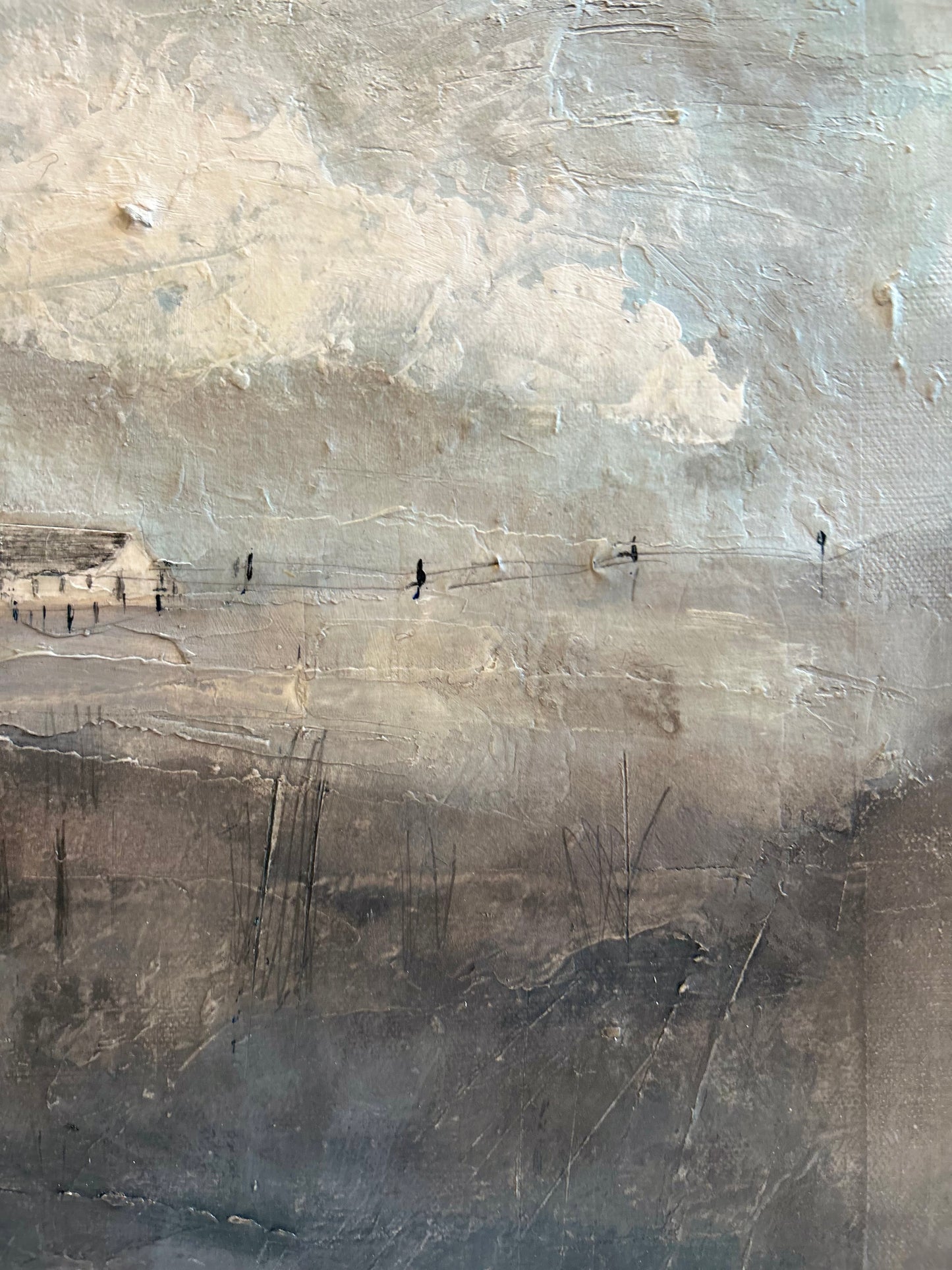 Suzanne Summersgill — Correspondances #2 — original postcard artwork