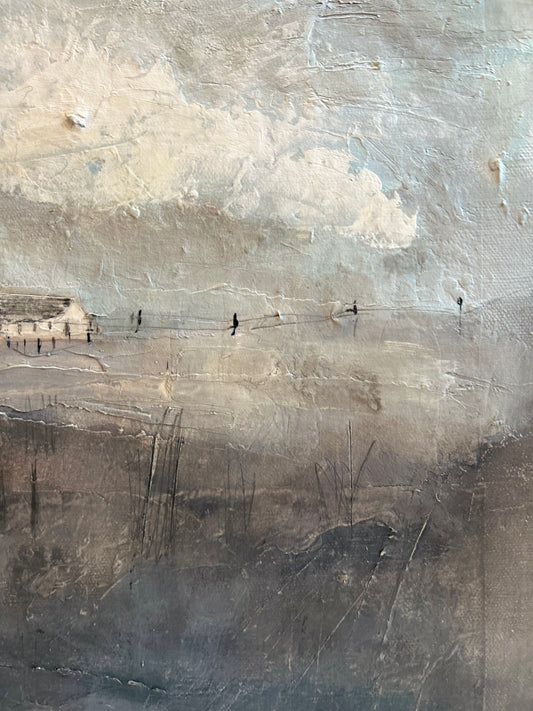 Suzanne Summersgill — Correspondances #2 — original postcard artwork