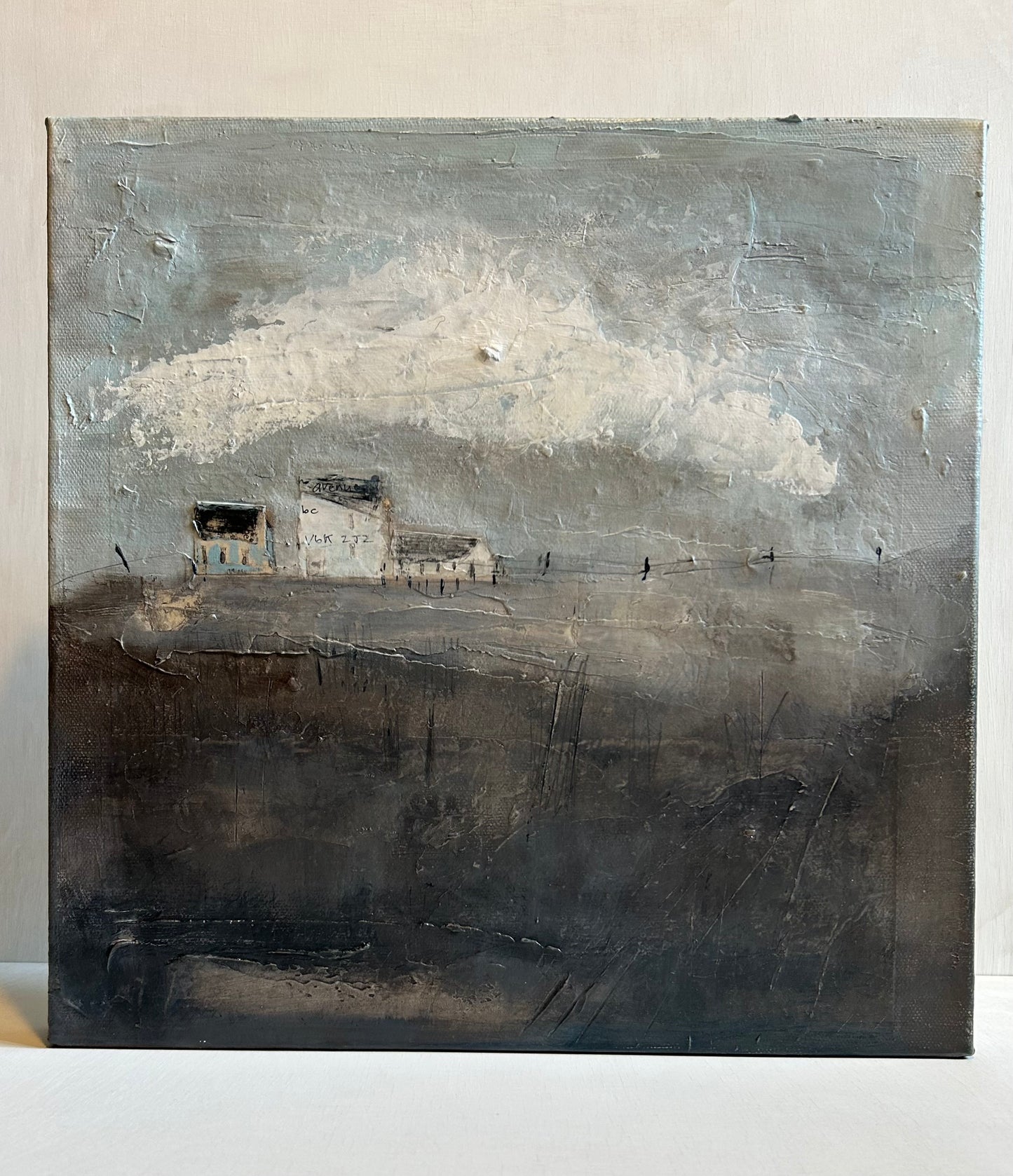 Suzanne Summersgill — Correspondances #3 — original postcard artwork