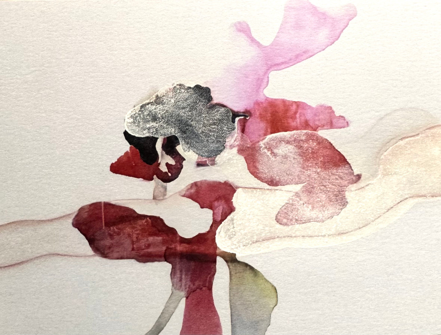 Tal Regev — Correspondances #1 — original postcard artwork