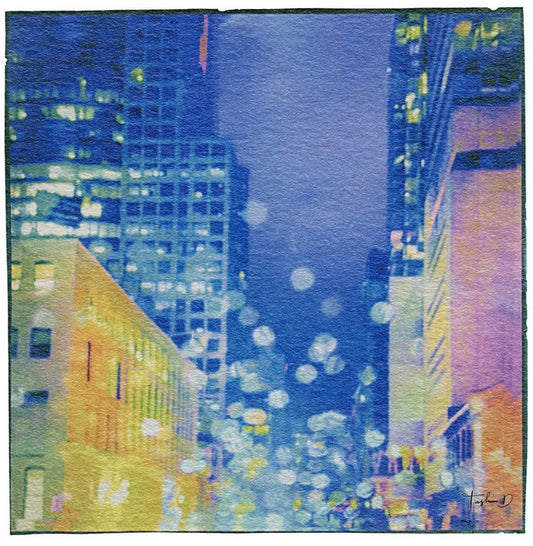 Tash Damjanovic — Correspondances #1 — original postcard artwork