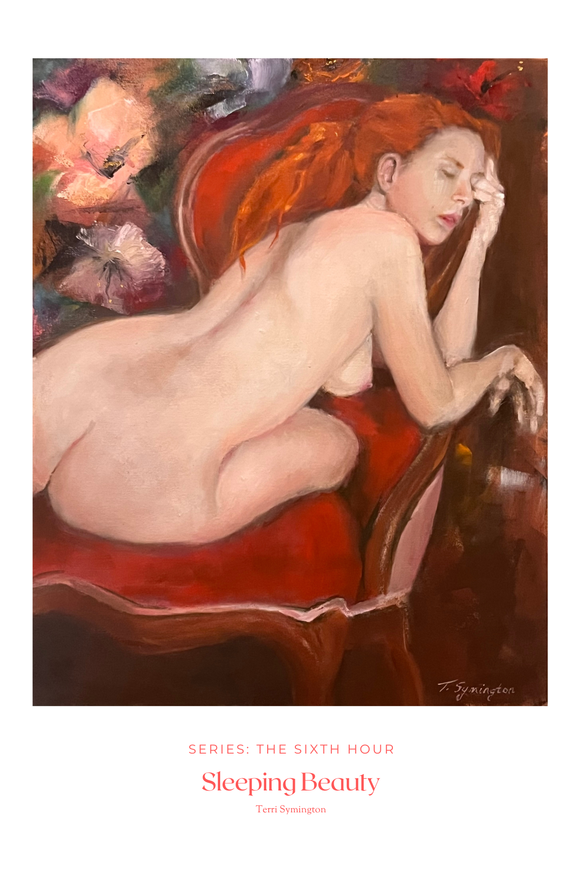 Terri Symington — Correspondances #2 — original postcard artwork