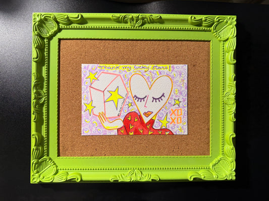 Thiffany Belda — Correspondances #3 — original postcard artwork