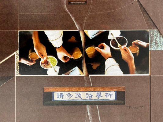 Timothy Klassen — Correspondances #2 — original postcard artwork