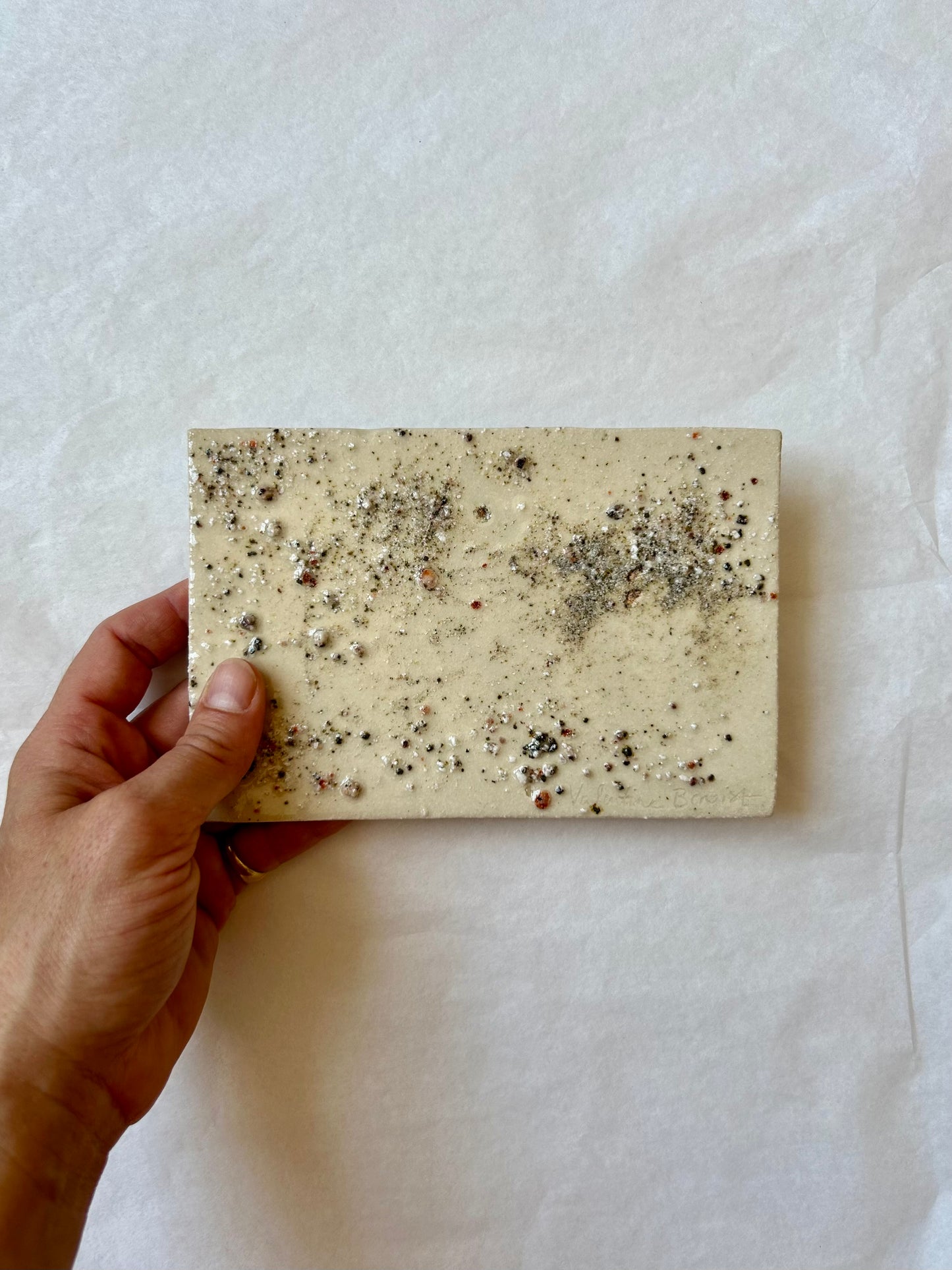 Valentine Benoist — Correspondances #2 — original postcard artwork