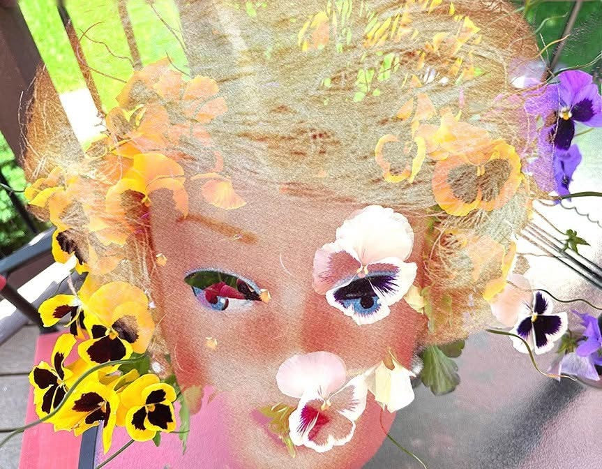 Valerie Burke — Correspondances #3 — original postcard artwork