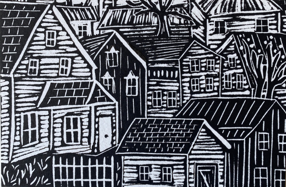 Vanessa McKiel — Correspondances #2 — original postcard artwork