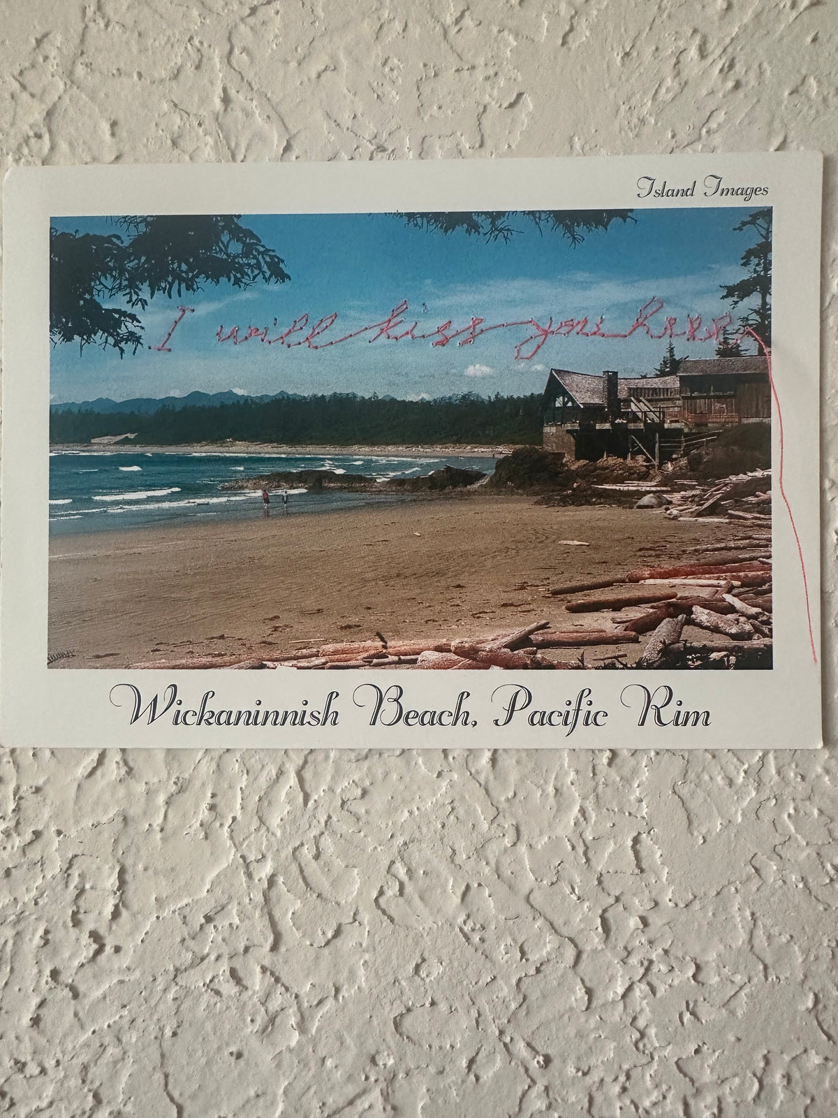 Varvara Zhemchuzhnikova (Kronberg) — Correspondances #3 — original postcard artwork