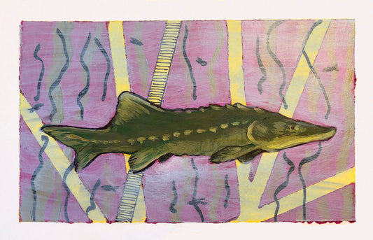Victoria Alexander — Correspondances #1 — original postcard artwork
