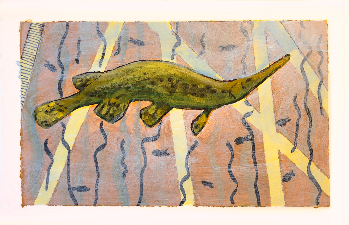 Victoria Alexander — Correspondances #3 — original postcard artwork