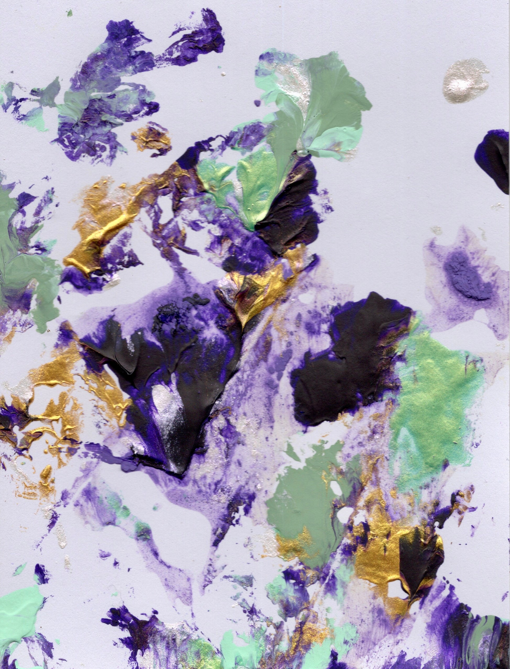 Wendy French — Correspondances #3 — original postcard artwork