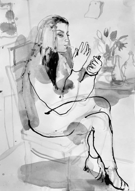 Lighting a Cigarette