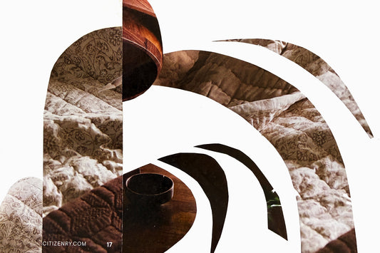 Yen Ha — Correspondances #2 — original postcard artwork