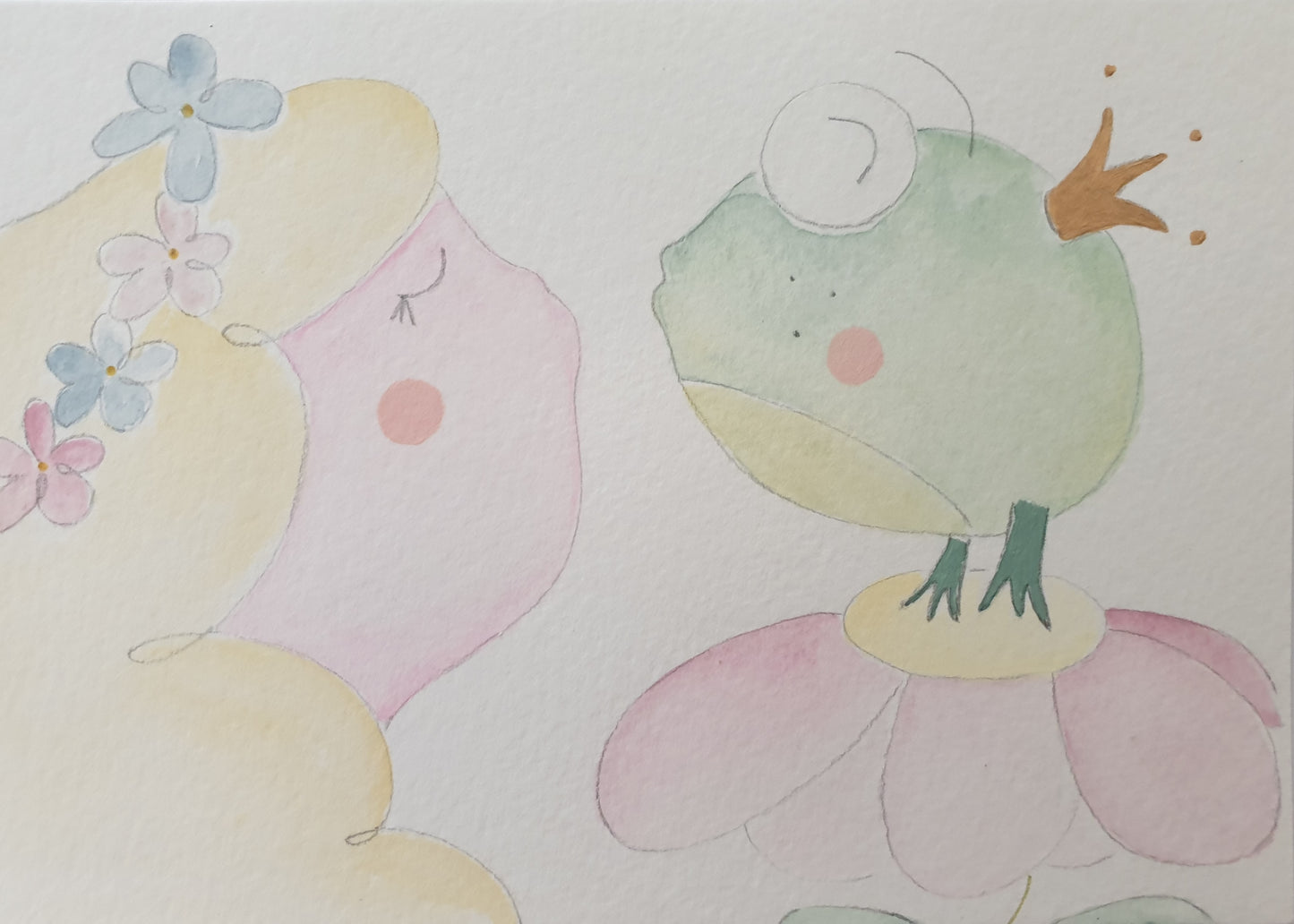 Yolanda Fernández Lago — Correspondances #3 — original postcard artwork