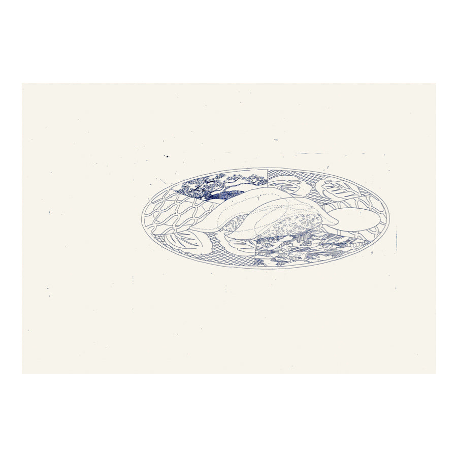 Diagram of the dish / 皿の見取り図