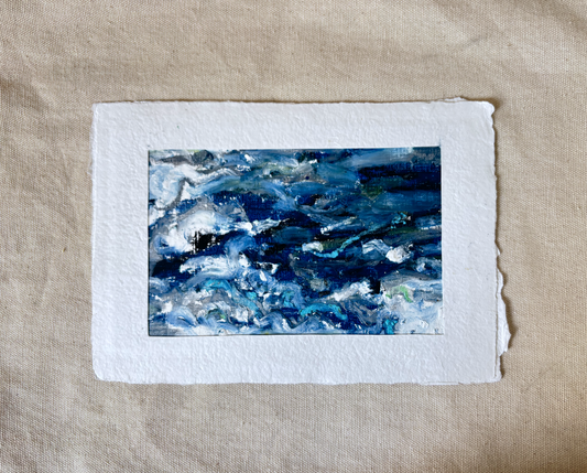 Yulia Petrenko ep Sidorova — Correspondances #1 — original postcard artwork