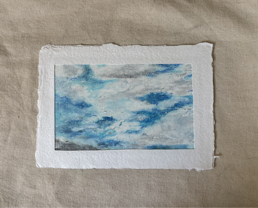 Yulia Petrenko ep Sidorova — Correspondances #2 — original postcard artwork