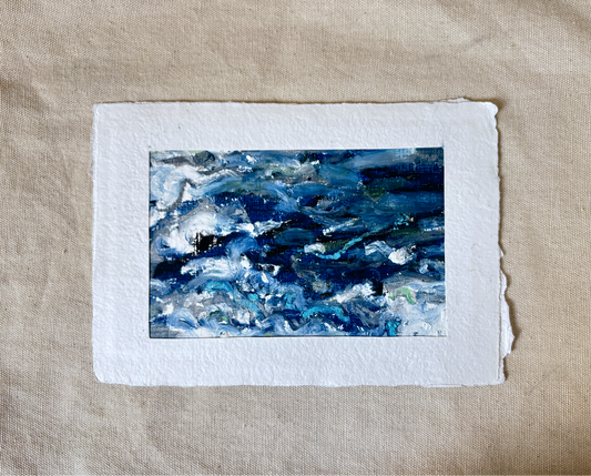 Yulia Petrenko ep Sidorova — Correspondances #3 — original postcard artwork