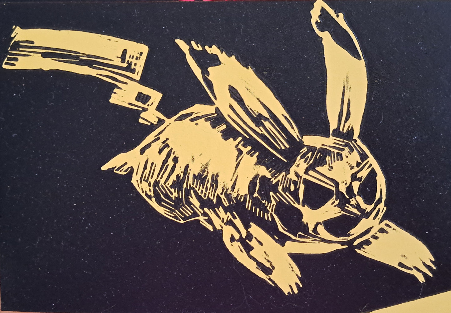 Yuliya Makarova — Correspondances #1 — original postcard artwork