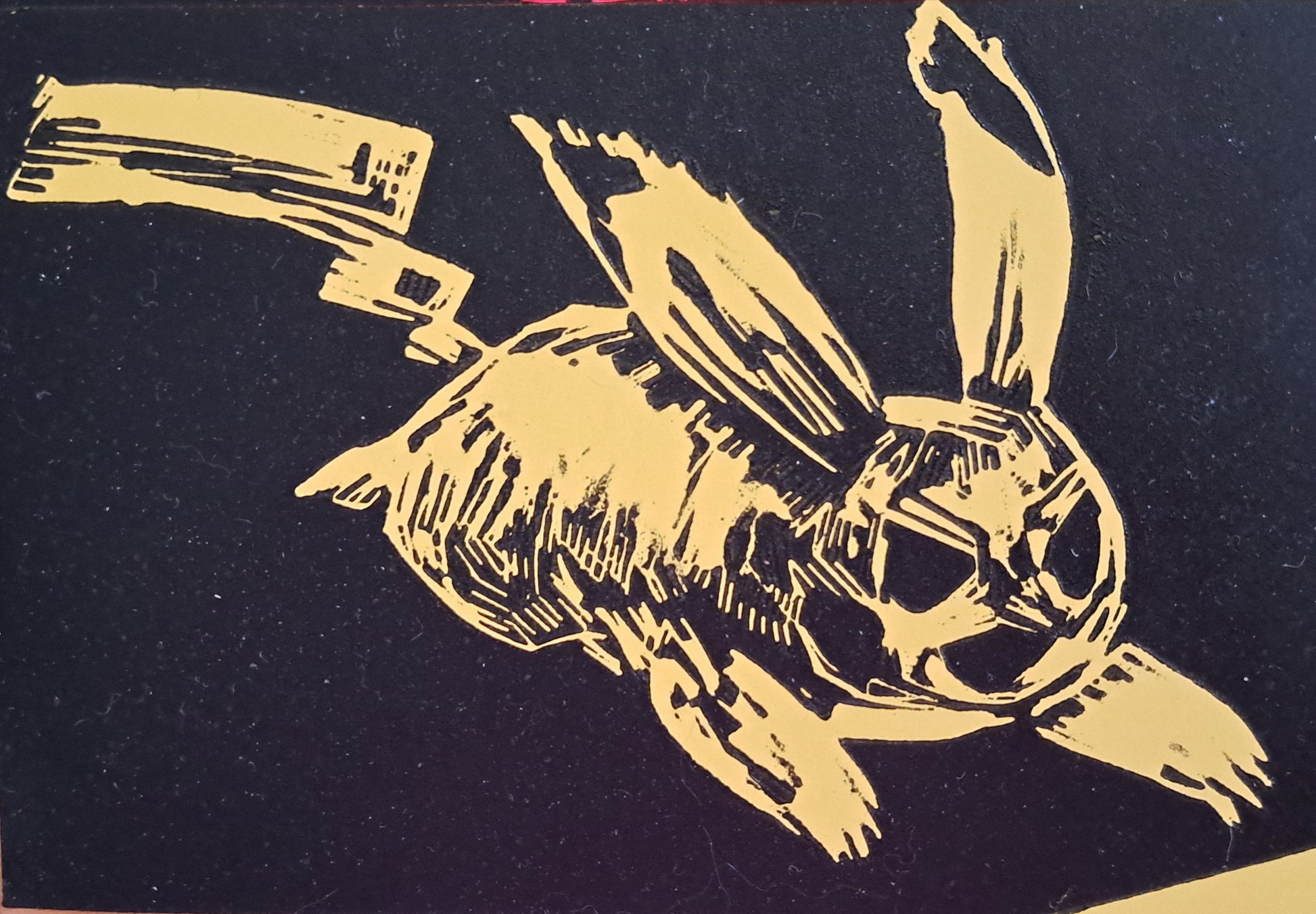 Yuliya Makarova — Correspondances #1 — original postcard artwork