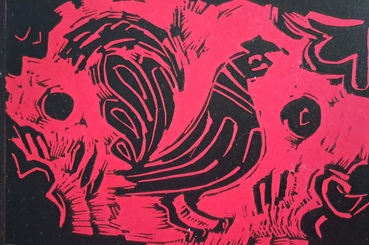 Yuliya Makarova — Correspondances #3 — original postcard artwork