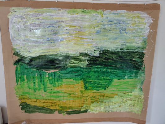 Yvonne Ottervanger — Correspondances #1 — original postcard artwork
