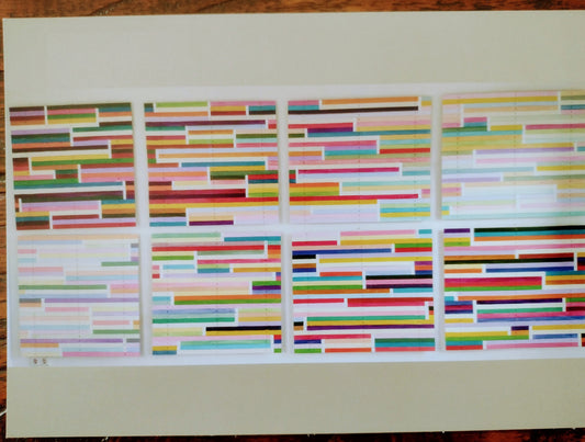 Yvonne Ottervanger — Correspondances #2 — original postcard artwork