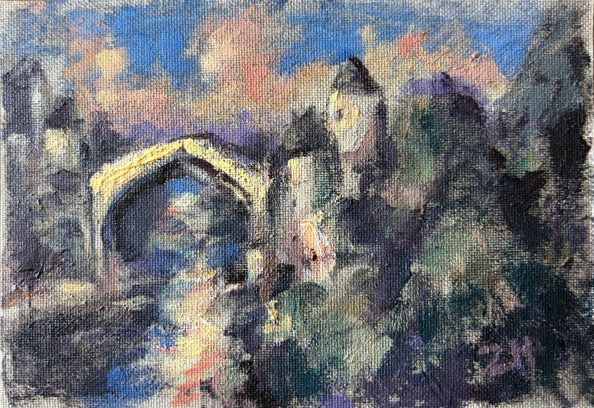 Zdenko Herceg — Correspondances #1 — original postcard artwork